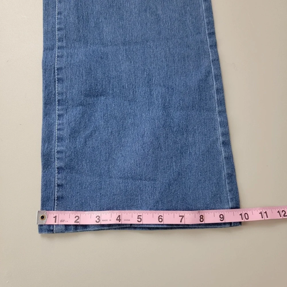 Judy Blue Womens Mid Rise‎ XL Blue Stretch Jeans Preppy Denim School 34